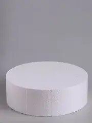 Фальш ярус для торта, Диаметр 45 см, высота 20 см (пенопласт)