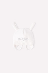 шапка  для девочки  КВ 20220/ш/белый