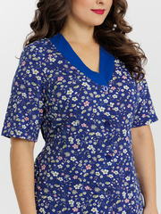 4534 Халат на пуговицах