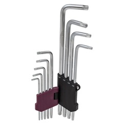 Thorvik TKL9S Набор ключей торцевых TORX® удлиненных, Т10-T50, 9 предметов