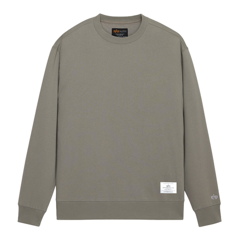 Свитшот Alpha Industries Essential Crewneck Mid Grey (Серый)
