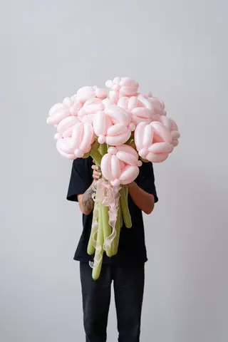 Букет из шаров Розовые розы