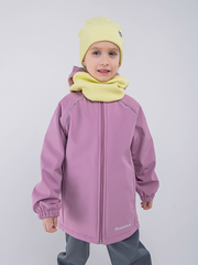 Куртка из софтшелла "Пыльная роза"