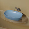 Ceramica Nova Element CN6049ML Умывальник чаша накладная овальная, 60x38, цвет: голубой матовый