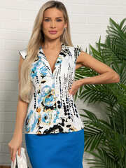 Жилет Таврида (белый//цветы) Б15608-10М LT Collection