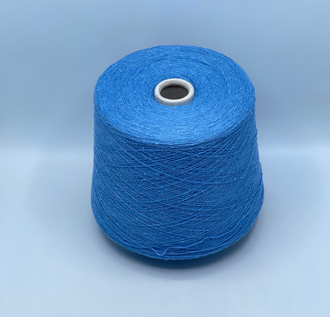 Luxury Selection by Ri.Go, Demicash, 1400м. 45% Шелк, 15% Кашемир, 40% Хлопок, Темно-голубой(215/635), 39493