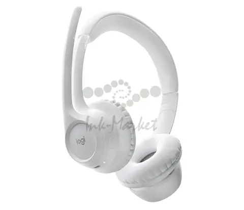 Гарнитура беспроводная LOGITECH Zone 300 белый (BT, USB, кабель 1м) (981-001417 )