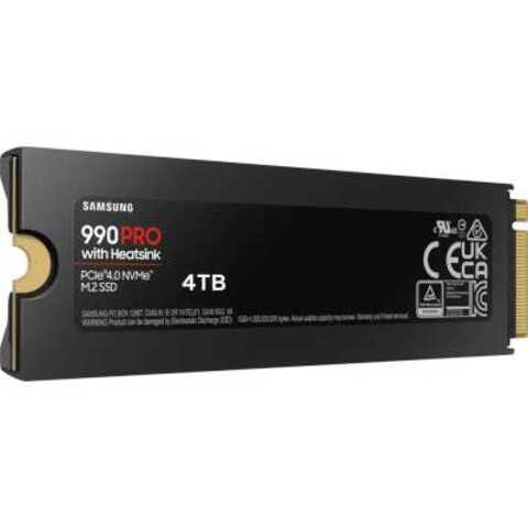 SSD диск Samsung 990 PRO 4Tb MZ-V9P4T0CW
