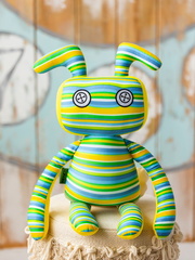 Мягкая игрушка-подушка Gekoko «Инопланетный гость», зеленая 4