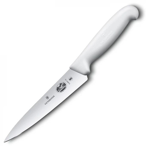 Нож Victorinox разделочный, лезвие 15 см, белый