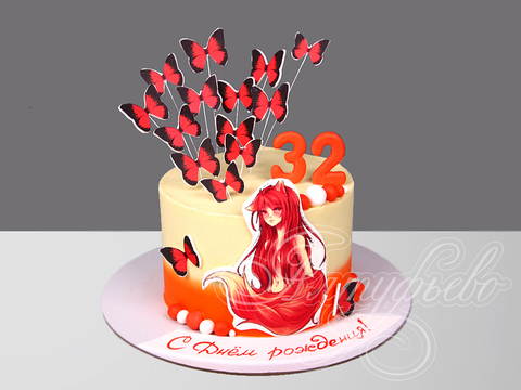 Торт аниме на 32 года 10129322