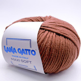 Пряжа Lana Gatto Maxi Soft 13737 клен