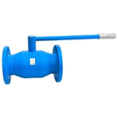 Кран стальной шаровой цельносварной PR КШ.Р.Ф.Р, DN-150 PN-16, длина-380мм, стандартнопроходной, фланцевый с ручкой