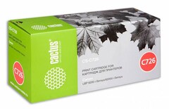 Картридж лазерный Cactus CS-C726S 726 черный (2100стр.) для Canon LBP-6200/6200D