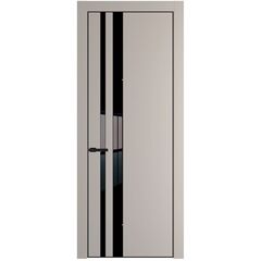 Межкомнатная дверь эмаль Profil Doors 20PA сэнд со вставкой