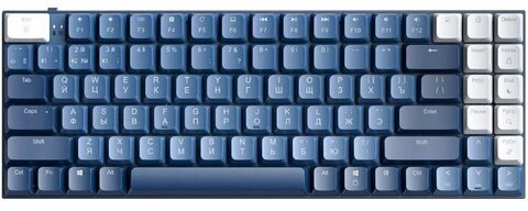 Клавиатура UGREEN KU102 (15228) Slim Mechanical Keyboard USB-C & Bluetooth, Blue