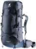 Картинка рюкзак туристический Deuter Aircontact Lite 50+10 Black-Marine - 1