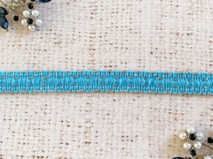 Тесьма отделочная с люрексом, ш. 1,2 см.