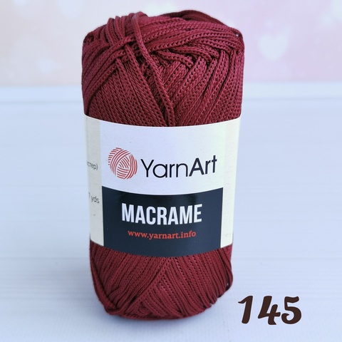 YARNART MACRAME 145, Бордо