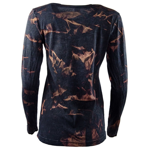Affliction | Футболка лонгслив женская Serena Gardens AW22667 спина