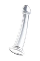 Прозрачный фаллоимитатор Jelly Dildo S - 15,5 см. - 