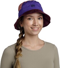 Панама хлопок Buff Sun Bucket Hak Purple - 2