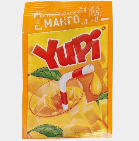 Растворимый напиток Yupi манго 15 г