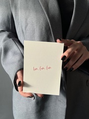Открытка 10*15см - Love, Love, Love