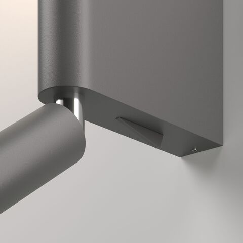 Настенный светодиодный светильник Elektrostandard Sarca 4000К 40111/LED графит