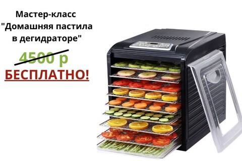 Дегидратор (сушилка) RawMID Dream Vitamin DDV-10 черный