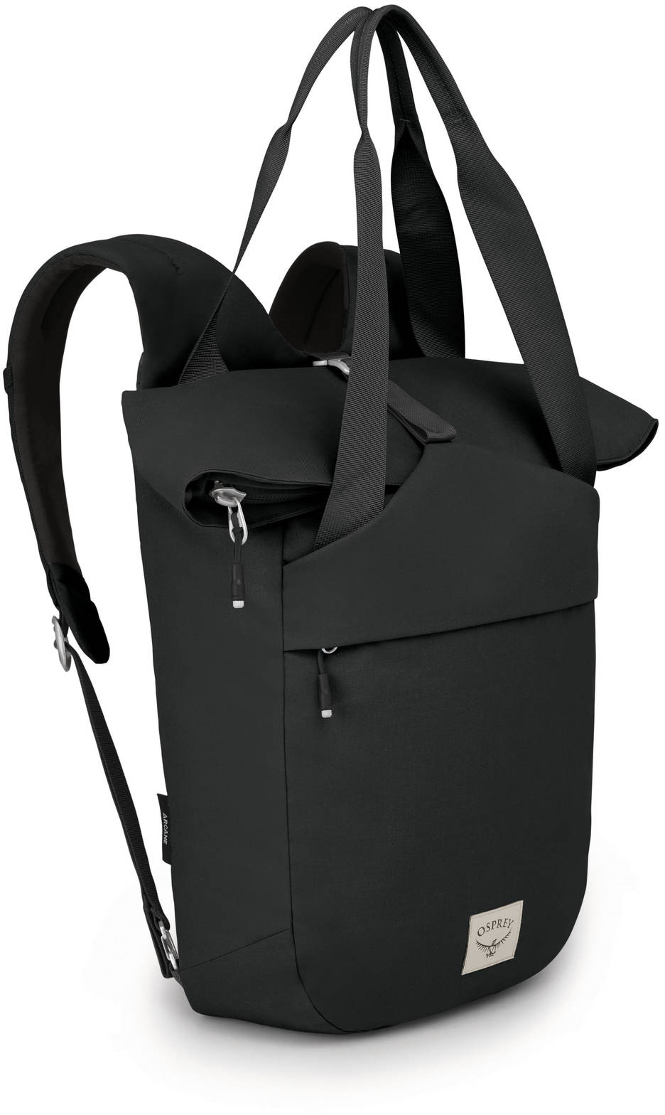 Городские рюкзаки Рюкзак сумка Osprey Arcane Tote Stonewash Black Arcane_Tote_Pack_S20_Side_Stonewash_Black_web.jpg