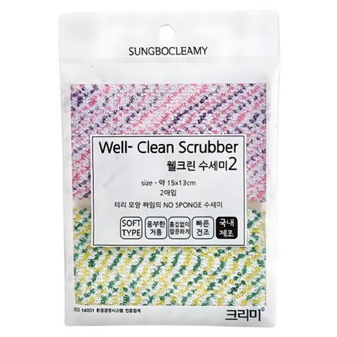 Sung bo Cleamy Скрабберы набор Well-Clean Scrubber