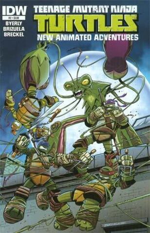 Teenage Mutant Ninja Turtles New Animated Adventures #2 (Cover A)