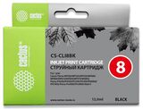 Картридж струйный Cactus CS-CLI8BK черный (12мл) для Canon MP470, MP500, MP530, MP600, MP800, MP810, MP830, MP970