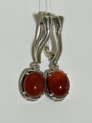 Орсини (серьги из серебра)