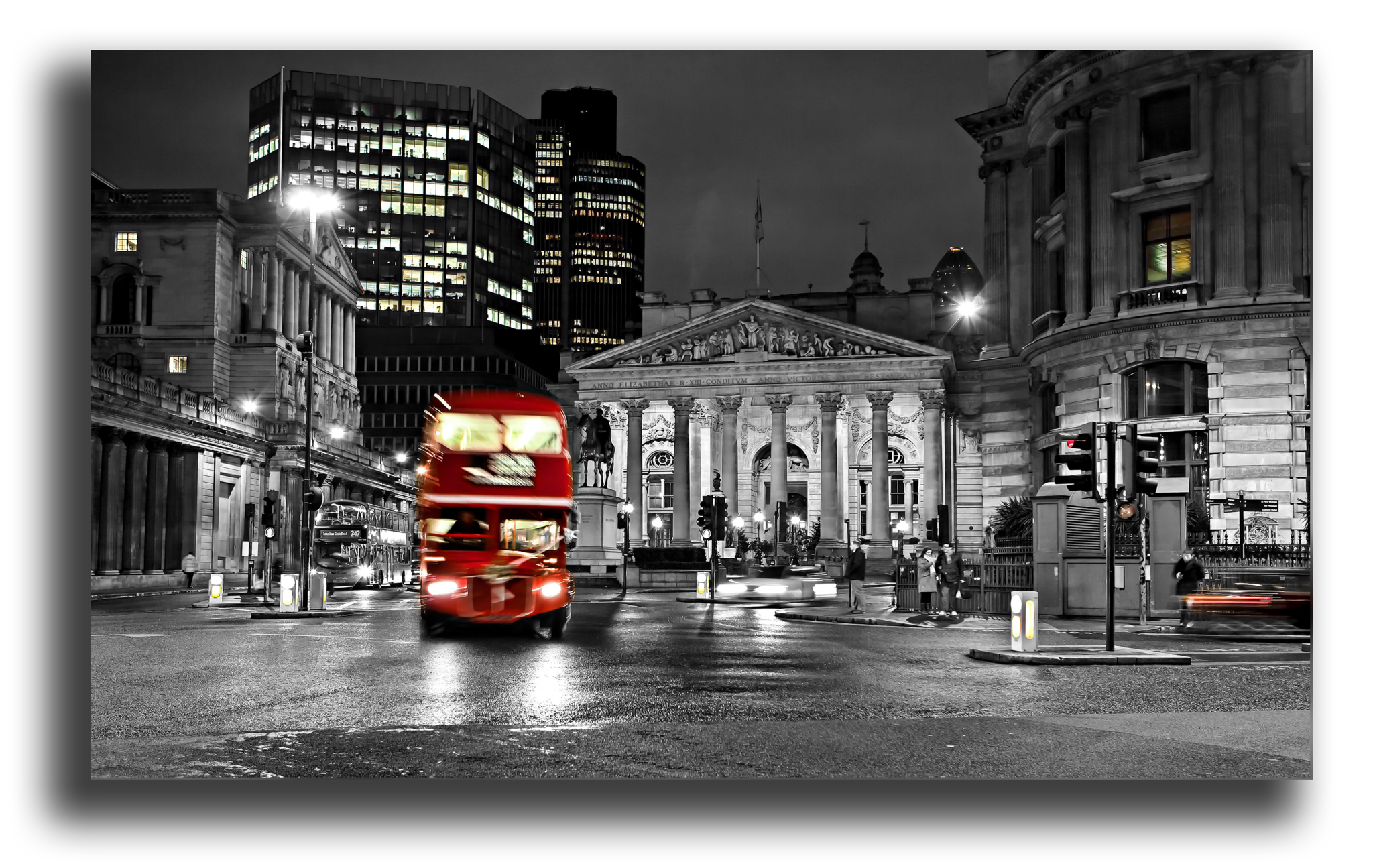 Фотообои Черно белый Лондон