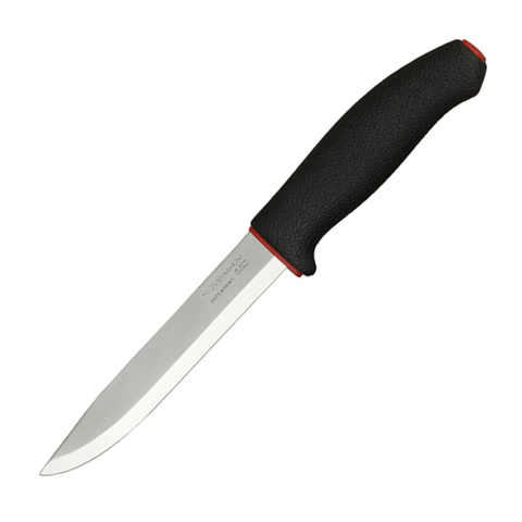 Нож Morakniv Allround 731 стальной разделочный, лезвие: 148 mm, прямая заточка, черный (1-0731)