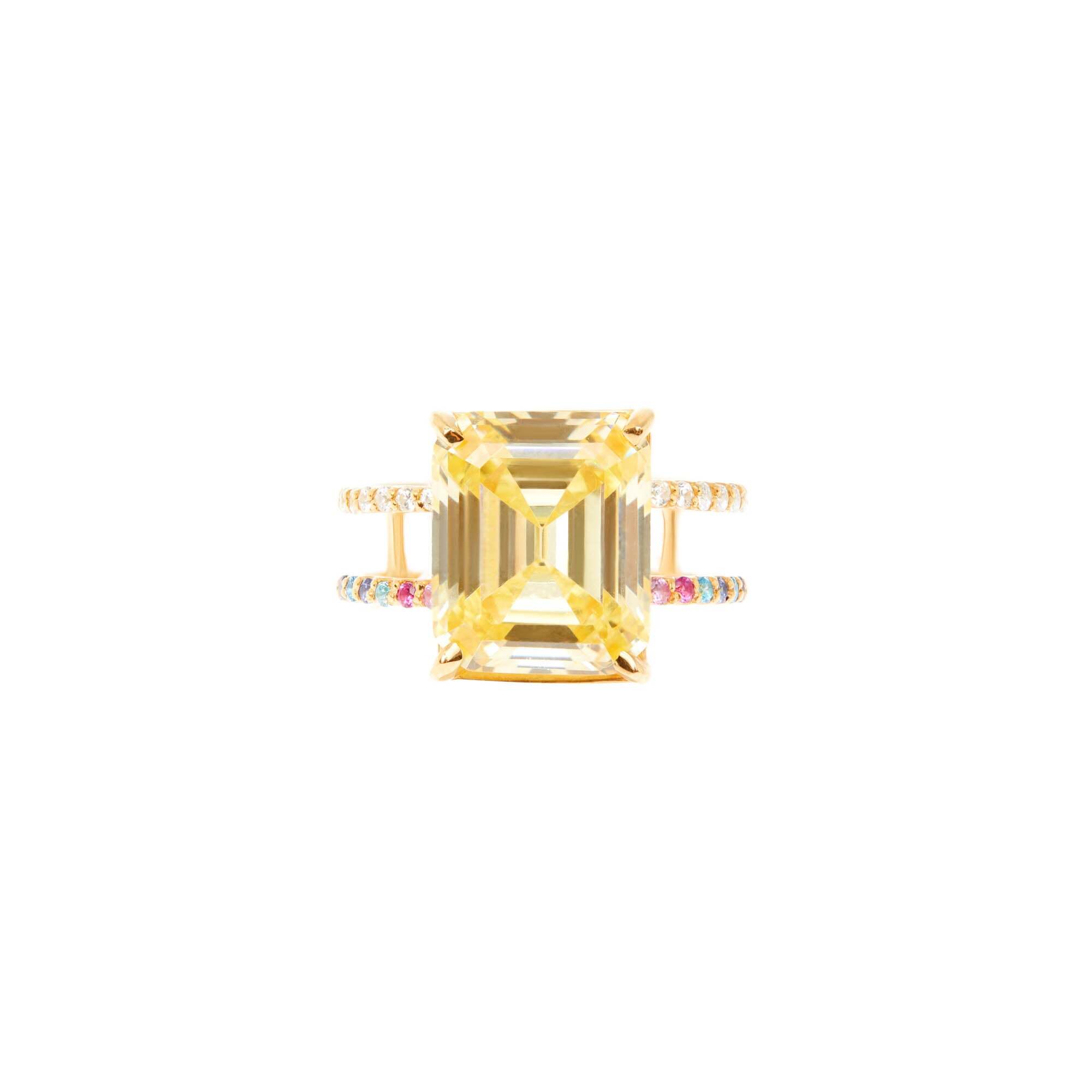 Кольцо Shine Bright Ring – Yellow Gold
