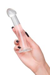 Прозрачный фаллоимитатор Jelly Dildo S - 15,5 см. - 