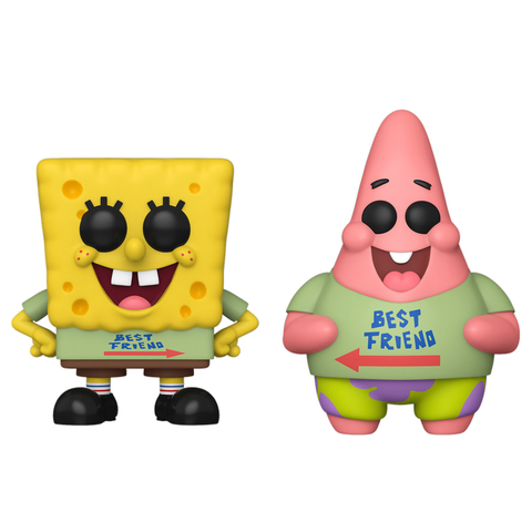 Фигурка Funko POP! Animation Spongebob Best Friends (Exc) 2PK