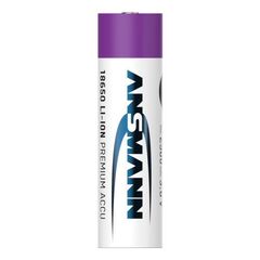 Аккумулятор 18650 LI-ION ANSMANN 3.6V, 3500mAh