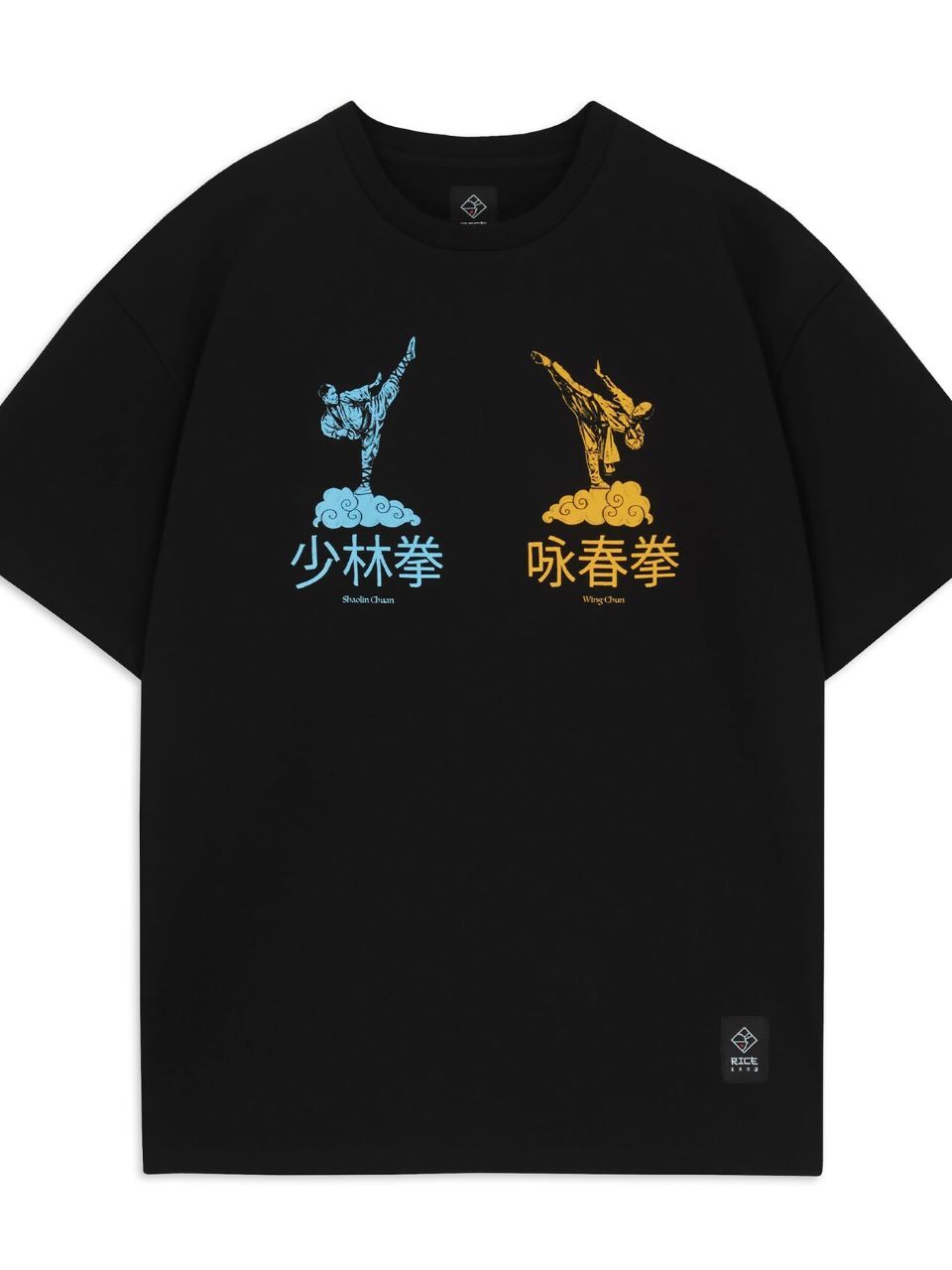 Футболка PANASIAN KUNG-FU черная
