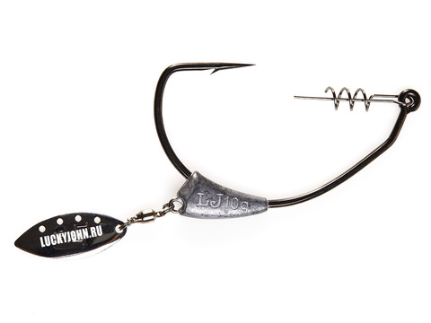 Крючок рыболовный офсетный Owner 5108 All Purpose Softbait Hook № 3/0  черный хром (BLACK CHROME) - купить с доставкой по выгодным ценам в  интерн