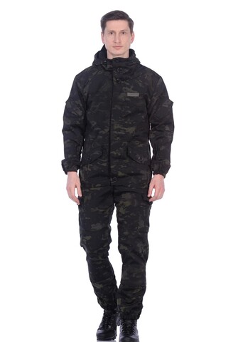 Костюм мужской демисезонный Горка Black multicam