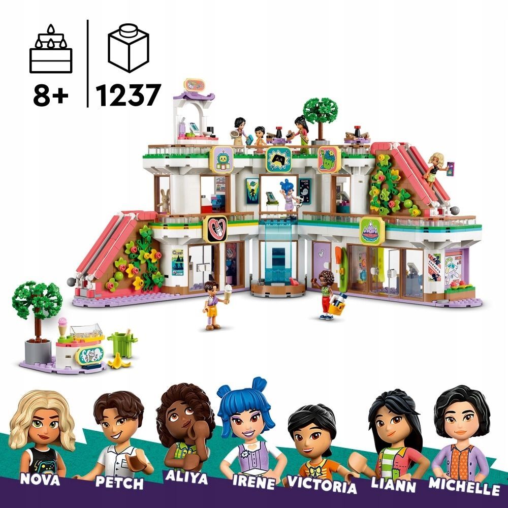 Конструктор LEGO Friends - Торговый центр Хартлейк Сити - Лего Друзья 42604  купить в Москве | Доставка по России.