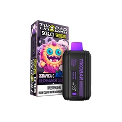 Tikobar Solo 9000 - Wild Berries Bubble Gum (Жвачка С Лесными Ягодами)