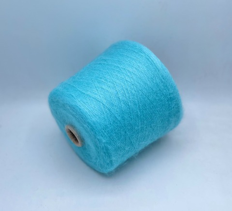 FILCOM (пр.Италия), art.Aurora, 850м/100 гр. 70% Суперкидмохер 30%Шелк , цвет-Аква  арт-31266