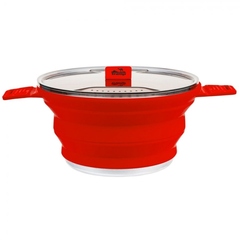 Котелок силиконовый Tramp 2,5л TRC-146 терракотовый - 2