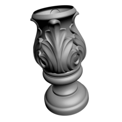 Силиконовый молд Флорентийский столб ,капитель 3 D