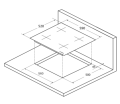 Варочная панель LEX GVG 321 BL